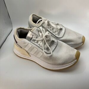 Adidas U_Path X White Athletic‎ Sneakers Shoes Women's Size 6.5 Casual Running